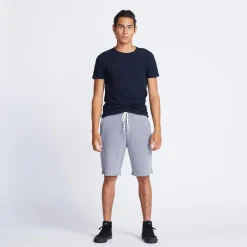 MONROW Crew Neck Tee BLUE Best Sale